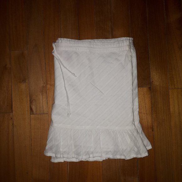 NWOT ROXY XL Cotton Eyeletish Mini Skirt/Beach cover - Picture 4 of 4